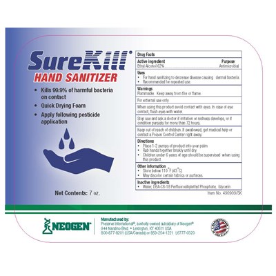 SureKill 7 oz - SureKill Hand Sanitizer 7oz